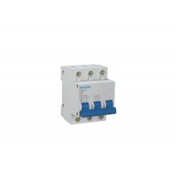 DISJUNTOR MODELO TR3KA 3 POLOS 10A CURVA C TERMOPLASTCO COMPONENTES METALICOS TRAMONTINA