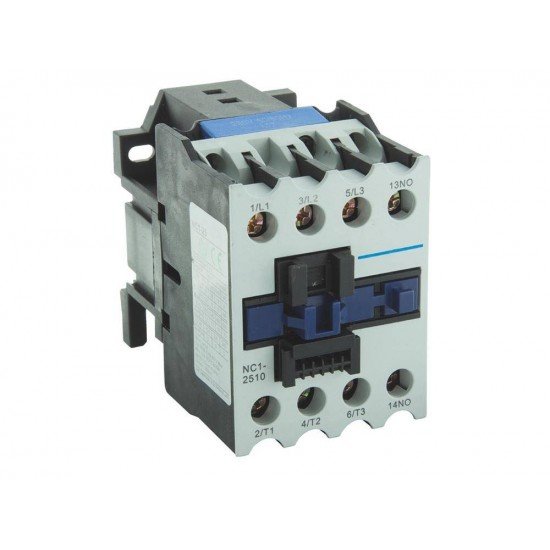 CONTATOR TRC1-1210Z 12 AMPERES 24 VCC 1NA EM TERMOPLASTICO COM COMPONENTES METALICOS TRAMONTINA