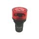 SINALIZADOR SONORO TRD16-22FS VERMELHO AC DC 24V EM TERMOPLASTICO TRAMONTINA