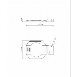RESISTÊNCIA ELÉTRICA TRAMONTINA PARA RECHAUD CUBA RETANGULAR 220 V