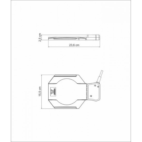 RESISTÊNCIA ELÉTRICA TRAMONTINA PARA RECHAUD CUBA RETANGULAR 220 V