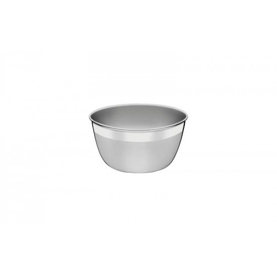 POTE REDONDO ACO INOX SEM TAMPA PLASTICA 0,9 CM 0,3 L TRAMONTINA