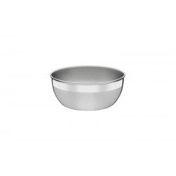 POTE REDONDO ACO INOX SEM TAMPA PLASTICA 14 CM 0,8 L TRAMONTINA
