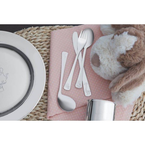 PRATO INFANTIL BABY EM ACO INOX ELEFANTE 23 CM TRAMONTINA