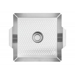 GRELHA ACO INOX PARA FRANGO TRAMONTINA