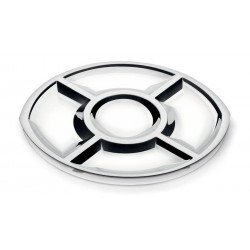 PETISQUEIRA COSMOS EM ACO INOX COM CINCO DIVISORIAS TRAMONTINA