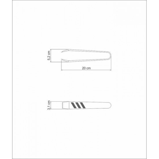PEGADOR PARA GELO MILLENIUM EM ACO INOX COM DETALHES FOSCOS TRAMONTINA