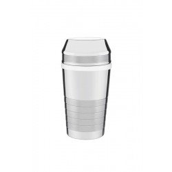 COQUETELEIRA PARA DRINKS MILLENIUM EM ACO INOX COM DETALHES FOSCOS 680 ML TRAMONTINA