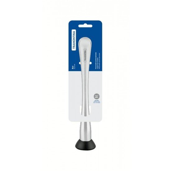 MACERADOR TRAMONTINA COM PONTA DENTADA EM AÇO INOX 22,4 CM