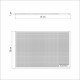 TAPETE DE BAR TRAMONTINA EM PVC 45X30 CM