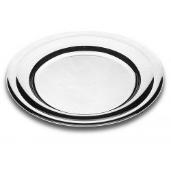 PRATO RASO ACO INOX 25,5CM TRAMONTINA