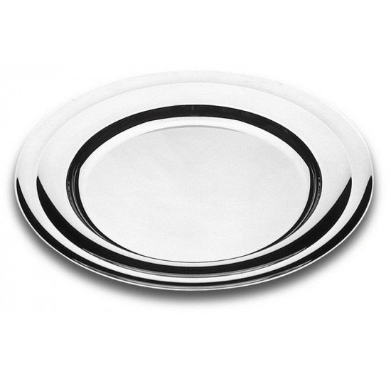 PRATO RASO ACO INOX 25,5CM TRAMONTINA