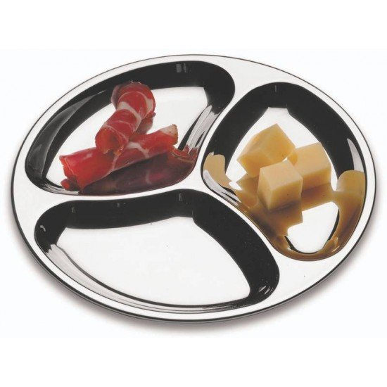 PRATO PARA COUVERT UTILITY EM ACO INOX TRAMONTINA