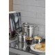 BULE PARA CAFE E LEITE EM ACO INOX 7,1 CM 260 ML TRAMONTINA