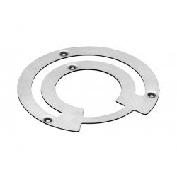 DESCANSO DE PRATO CIRCULAR EM ACO INOX TRAMONTINA