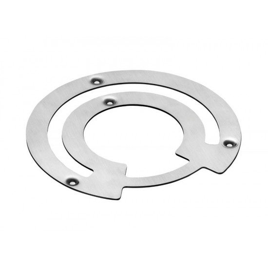 DESCANSO DE PRATO CIRCULAR EM ACO INOX TRAMONTINA