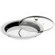 PRATO FUNDO CICLO EM ACO INOX COM TAMPA DE VIDRO 39 CM TRAMONTINA