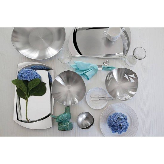 SALADEIRA EM ACO INOX DESIGN TRES PONTAS 1,6 L TRAMONTINA