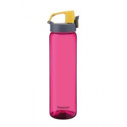 GARRAFA EXATA ROSA EM TRITAN COM PAREDE SIMPLES 0,9 L TRAMONTINA