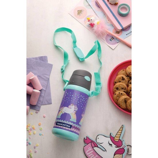 GARRAFA TERMICA INFANTIL UNICORNIO 500 ML TRAMONTINA