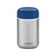 POTE TERMICO EM ACO INOX COM TAMPA AZUL 8,8 CM 400 ML TRAMONTINA
