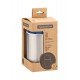 POTE TERMICO EM ACO INOX COM TAMPA AZUL 8,8 CM 400 ML TRAMONTINA