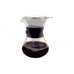 CAFETEIRA TRAMONTINA COM COADOR DE AÇO INOX 0,40 L