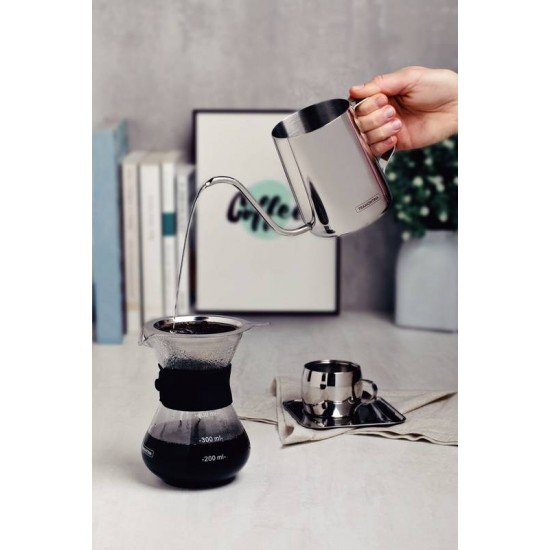 CAFETEIRA TRAMONTINA COM COADOR DE AÇO INOX 0,40 L