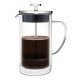 PRENSA FRANCESA PARA CAFE EM VIDRO E ACO INOX 10 CM 950 ML TRAMONTINA