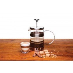 PRENSA FRANCESA PARA CAFE EM VIDRO E ACO INOX 10 CM 950 ML TRAMONTINA