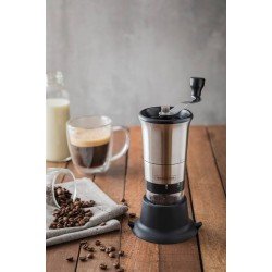 MOEDOR PARA CAFE REALCE EM ACO INOX COM COPO DE ACRILICO TRAMONTINA