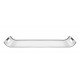 BANDEJA QUADRATA RETANGULAR EM ACO INOX COM ALCAS EM POLIETILENO 51X36 CM TRAMONTINA