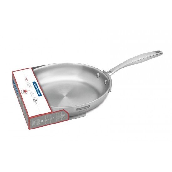 FRIGIDEIRA GRANO EM ACO INOX CORPO TRIPLO COM CABO 20 CM 1,2 L TRAMONTINA