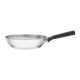 FRIGIDEIRA BRAVA BAQUELITE EM AÇO INOX FUNDO TRIPLO CABO DE BAQUELITE 20CM 1,3 L TRAMONTINA