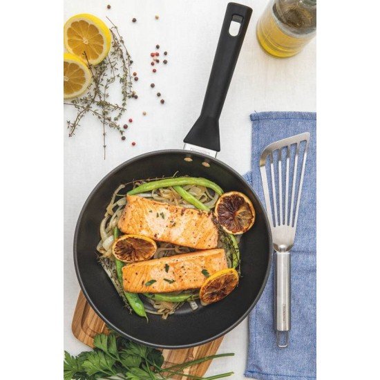 FRIGIDEIRA BRAVA INOX FUNDO TRIPLO REVEST INTERNO ANTIADERENTE CABO BAQUELITE 20CM 1,3L TRAMONTINA