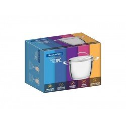 CALDEIRAO VENTURA EM ACO INOX COM FUNDO TRIPLO 18 CM 3 L TRAMONTINA