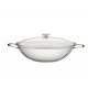 WOK EM AÇO INOX COM FUNDO TRIPLO Ø 34CM