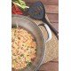 WOK EM AÇO INOX COM FUNDO TRIPLO Ø 34CM