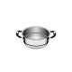 COZI-VAPORE DUO SILICONE EM ACO INOX COM ALCAS EM SILICONE 16 CM 1,6 L TRAMONTINA