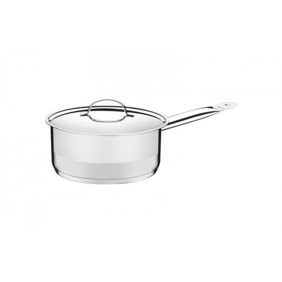 PANELA AÇO INOX COM FUNDO TRIPLO Ø 20CM