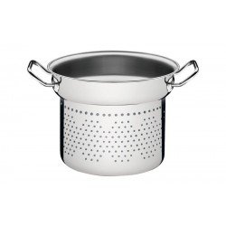 COZI-PASTA PROFISSIONAL EM ACO INOX ALCAS BAQUELITE 24 CM 8 L TRAMONTINA