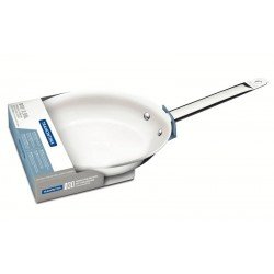 FRIGIDEIRA RASA TRAMONTINA PROFESSIONAL EM AÇO INOX COM FUNDO TRIPLO E REVESTIMENTO INTERNO CERÂMICO GRAFITE 26 CM 2 L