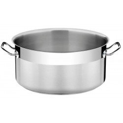 CACAROLA FUNDA PROFESSIONAL EM ACO INOX COM FUNDO TRIPLO SEM TAMPA 36 CM 22,3 L TRAMONTINA