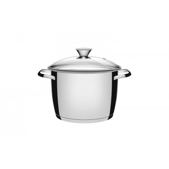 CALDEIRAO ACO INOX COM FUNDO TRIPLO 18CM TRAMONTINA