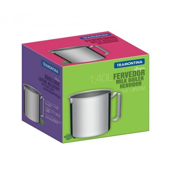 FERVEDOR ALLEGRA EM ACO INOX 12 CM 1,4 L TRAMONTINA