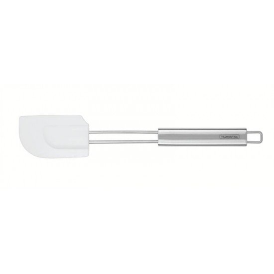 ESPÁTULA DE SILICONE TRAMONTINA MARFFIM EM AÇO INOX