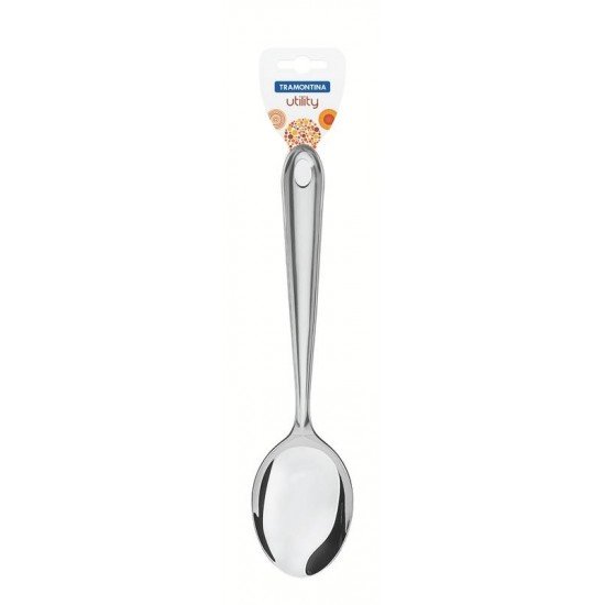 COLHER TRAMONTINA UTILITY PARA ARROZ EM AÇO INOX