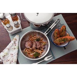 GARFO TRINCHANTE TRAMONTINA UTILITY EM AÇO INOX