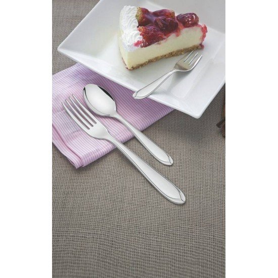 GARFO DE MESA TRAMONTINA LAGUNA EM AÇO INOX