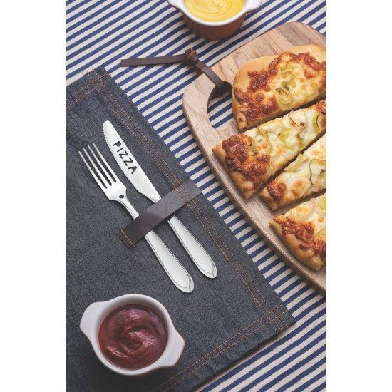 FACA PARA PIZZA TRAMONTINA LAGUNA EM AÇO INOX